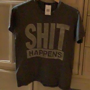 R13 Shit Happens tee